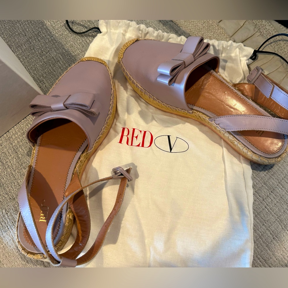 Red Valentino Espadrilles pastel purple